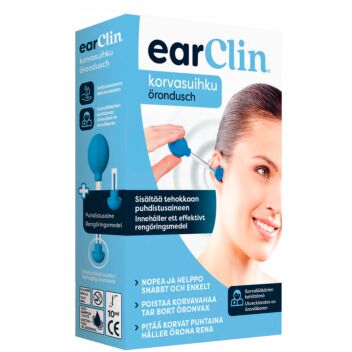 EARCLIN EARSHOWER KORVASUIHKU 1 KPL