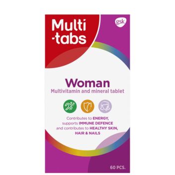 Multi-tabs Woman monivitamiini- ja kivennäisainevalmiste erityisesti naisille | Monivitamiinit