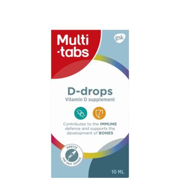 Multi-tabs D-tipat 10 ml D-vitamiinivalmiste lapsille | D-vitamiinit
