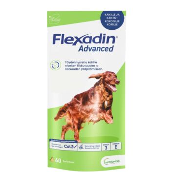 Flexadin Advanced purutabletti koirille 60 kpl | Eläinten vitamiinit ja lisäravinteet