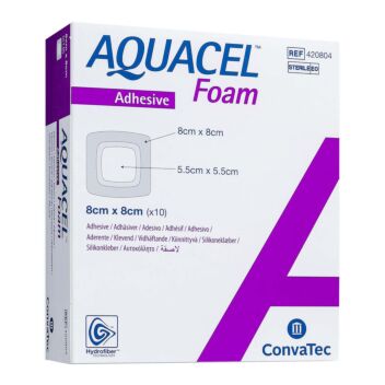 AQUACEL FOAM 8X8CM KIINNITTYVÄ 10 kpl