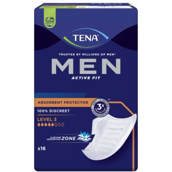 TENA MEN ACTIVE FIT LEVEL 3 16 kpl