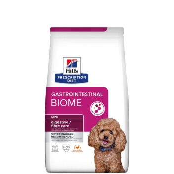 HILL'S CANINE GASTROINTESTINAL BIOME MINI DIGESTIVE/FIBRE CARE CHICKEN PRESCRIPTION DIET 1 KG