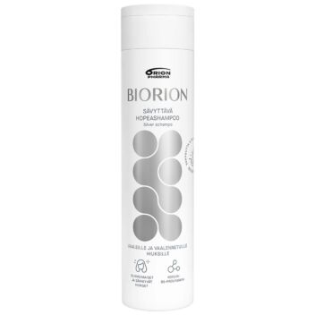 Biorion sävyttävä hopea shampoo 250 ml | Sävyttävät shampoot