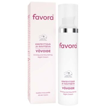 FAVORA KIINTEYTTÄVÄ JA RAVITSEVA YÖVOIDE 50 ml