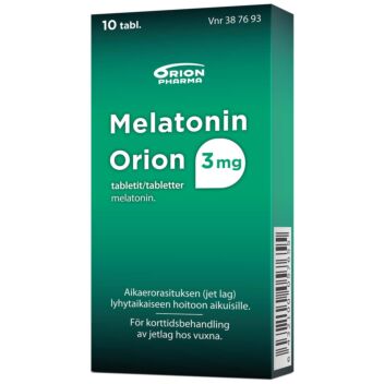MELATONIN ORION 3 MG TABLETTI 10 fol