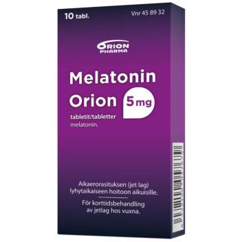 MELATONIN ORION 5 MG TABLETTI 10 fol