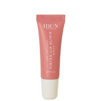 Idun Minerals Oil-infused Tinted Lip Elixir Malva Coral Beige 8 ml | Huulipunat ja -kiillot