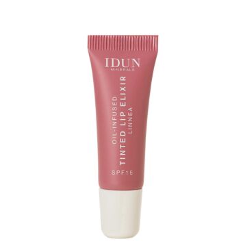 Idun Minerals Oil-infused Tinted Lip Elixir Linnea Cherry Rose 8 ml | Huulipunat ja -kiillot