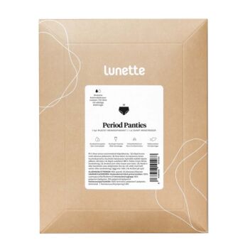 LUNETTE MENKKAPIKKARIT MUSTA M KOTELOPAKKAUS 1 kpl