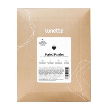 LUNETTE MENKKAPIKKARIT MUSTA XL KOTELOPAKKAUS 1 kpl