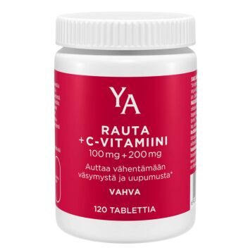 YA VAHVA RAUTA+C 100+200 MG TABL 120 kpl