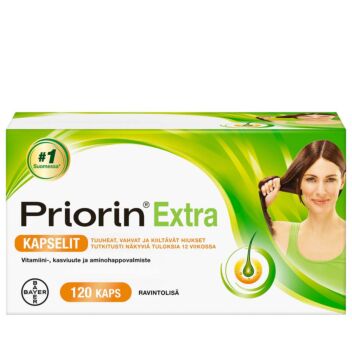 PRIORIN EXTRA KAPS 120 kpl