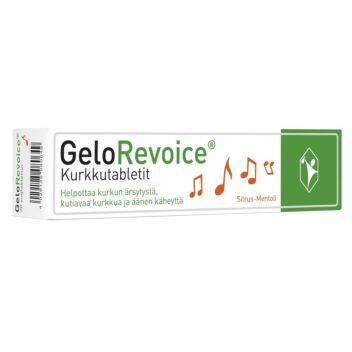 GELOREVOICE KURKKUTABLETTI SITRUS-MENTOLI TABL 20 kpl