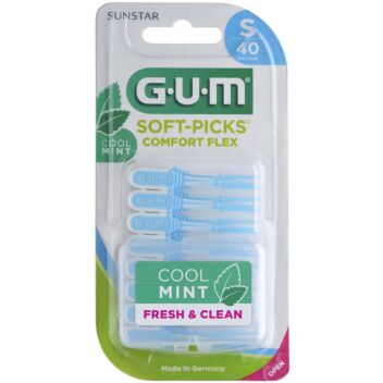 GUM SOFT-PICKS COMFORT FLEX MINT SMALL 40 KPL