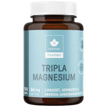 PUHDISTAMO PHARMA TRIPLA MAGNESIUM 100 KAPS