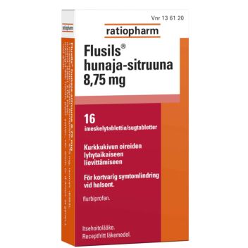 FLUSILS HUNAJA-SITRUUNA 8,75 MG IMESKELYTABLETTI 16 fol