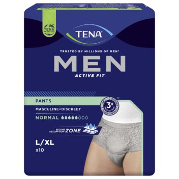 TENA MEN PANTS NORMAL L/XL 772802 10 kpl