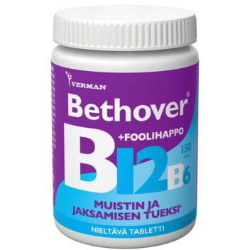 BETHOVER B12+FOOLIHAPPO+B6 TABL 150 kpl