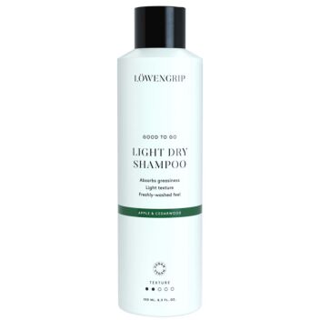 LÖWENGRIP GOOD TO GO LIGHT DRY SHAMPOO APPLE & CEDARWOOD 250 ml