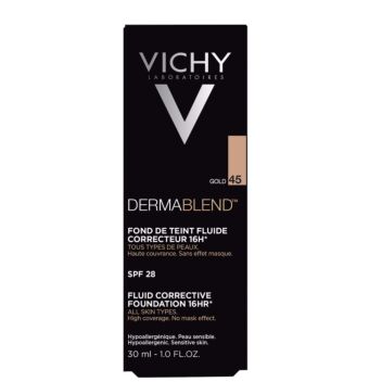 VICHY DERMABLEND NESTEMÄINEN MEIKKIVOIDE 45 GOLD 30 ml