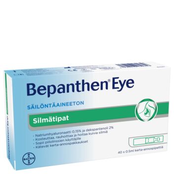 BEPANTHEN EYE SILMÄTIPAT KERTA-ANNOSPIPETTI 40x0,5 ml