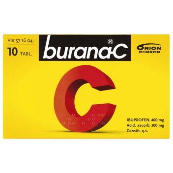 BURANA-C TABLETTI 400MG