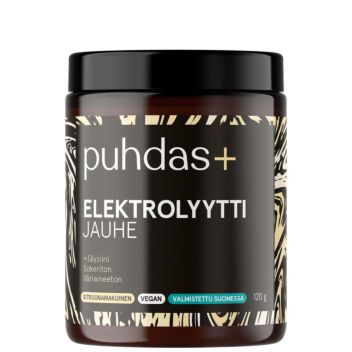 PUHDAS+ ELEKTROLYYTTIJAUHE SITRUUNA 120 G