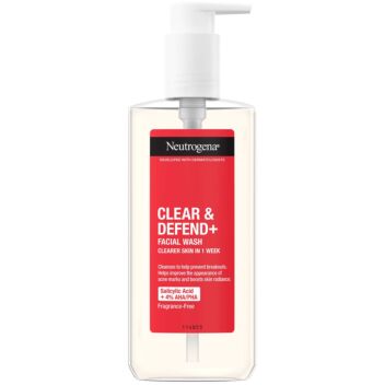 NEUTROGENA CLEAR & DEFEND+ FACIAL WASH 200 ML