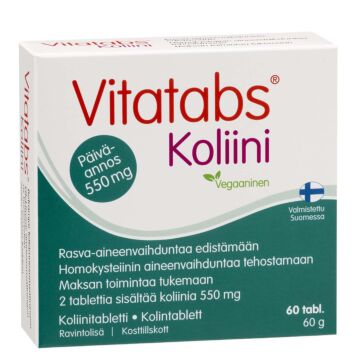 VITATABS KOLIINI TABL 60 kpl