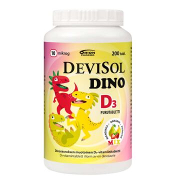 DEVISOL DINO MIX 10 MIKROG PURUTABL 200 kpl