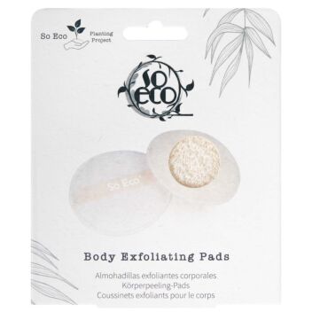 SO ECO BODY EXFOLIATING PADS VARTALON KUORINTASIENET 2 kpl