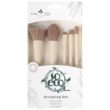 SO ECO SCULPTING SET MAKEUP BRUSHES MEIKKISIVELLINSETTI