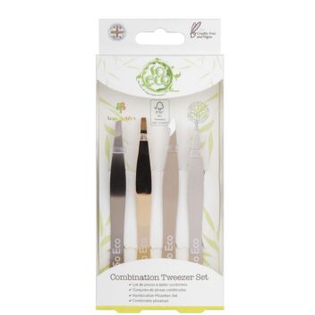 SO ECO COMBINATION TWEEZER SET PINSETTISETTI 4 kpl