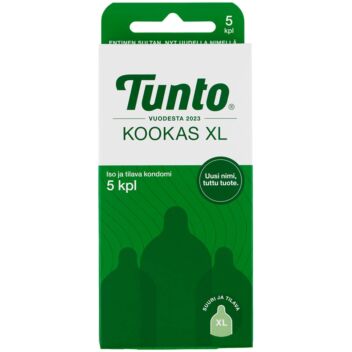 TUNTO KOOKAS XL KONDOMI RFSU 5 kpl