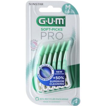 GUM SOFT-PICKS PRO MEDIUM 60 KPL