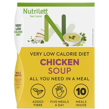 NUTRILETT VLCD CHICKEN SOUP RUOKAVALIONKORVIKE 10X35 G