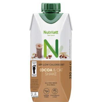 NUTRILETT VLCD COCOA & OAT RUOKAVALIONKORVIKEJUOMA 330 ML