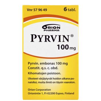 PYRVIN TABLETTI 100MG