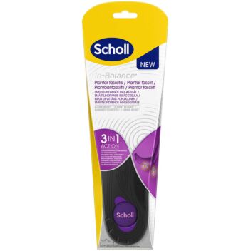 SCHOLL IN-BALANCE POHJALLINEN PLANTAR FASCIITIS M KOKO 40-42 1 PARI