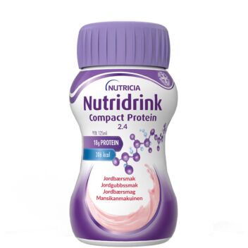 NUTRIDRINK COMPACT PROTEIN MANSIKKA 4x125 ml