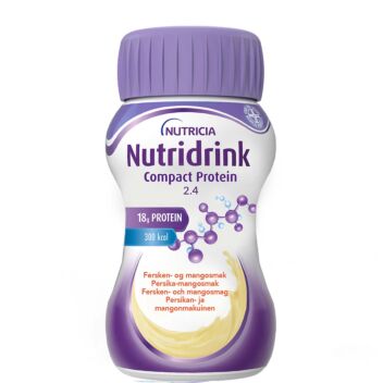 NUTRIDRINK COMPACT PROTEIN PERSIKKA-MANGO 4x125 ml
