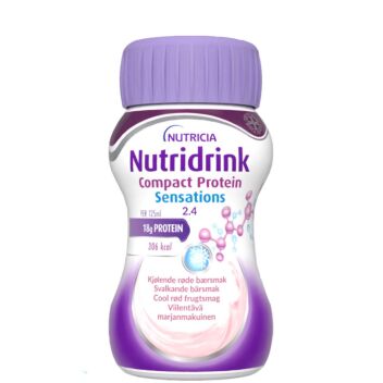 NUTRIDRINK COMPACT PROTEIN SENSATIONS MARJANMAKUINEN VIILENTÄVÄ 4x125 ml