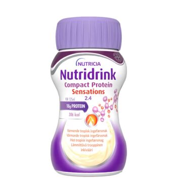 NUTRIDRINK COMPACT PROTEIN SENSATIONS TROOPPINEN INKIVÄÄRI LÄMMITTÄVÄ 4x125 ml