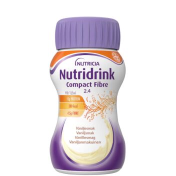 NUTRIDRINK COMPACT FIBRE VANILJA 4x125 ml