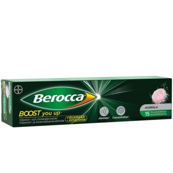 BEROCCA BOOST PORETABL 15 kpl