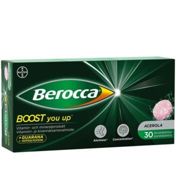 BEROCCA BOOST PORETABL 30 kpl