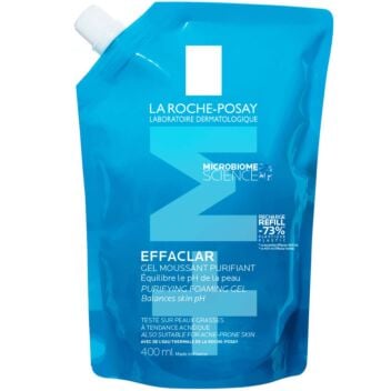 LA ROCHE-POSAY EFFACLAR+M PUHDISTUSGEELI​ TÄYTTÖPAKKAUS 400 ml