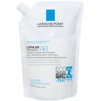 LA ROCHE-POSAY LIPIKAR SYNDET AP+ WASH CREAM TÄYTTÖPAKKAUS 400 ml