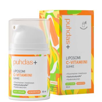 PUHDAS+ LIPOSOMI C-VITAMIINISUIHKE ANANAS 50 ML